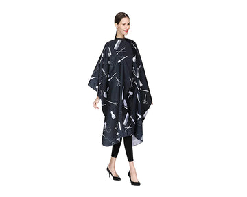 Perfehair Professional Barber Cape with Secure Snaps: Perfect for Hair Cutting