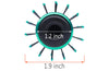 Perfehair Round Hair Brush: Blow Drying and Curling with Nylon Bristles