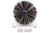Perfehair Mini Boar Bristle Round Brush for Short Hair