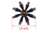 Perfehair Mini Round Boar Bristle Beard Brush for Men
