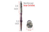 Perfehair Small Round Hair Brush: Perfect for Short Hair