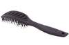 Perfehair Boar Bristle Brush: Curved, Vented for Detangling & Blow Drying