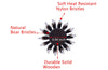 Perfehair Round Boar Bristle Brush: Perfect for Blow Drying & Styling