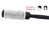 Perfehair Ceramic Round Brush: Ideal for Women's Blow Drying
