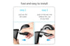 Perfehair Hair-Free Caster Wheels for Salon Trolley Cart Chair