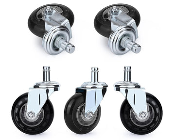 Perfehair 63mm Hair-Free Caster Wheels - Set of 5