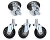 Perfehair 63mm Hair-Free Caster Wheels - Set of 5
