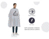 Perfehair Barber Cape for Men, Salon Professional Hair Cutting Cape Apron for Adults- 50"x60" (Stripe)