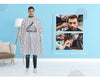 Perfehair Barber Cape for Men, Salon Professional Hair Cutting Cape Apron for Adults- 50"x60" (Stripe)
