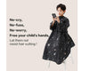 Perfehair Kids Hair Cutting Cape with Sleeves, Kids Barber Cape Haircut Cape for Boy & Girls, Professional Salon or Home Hair Cut Cape-Black Space Printing