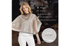 Perfehair Short Makeup Comb-Out Cape Bib: Stylish & Functional