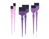 Perfehair 6-Piece Hair Dye Brush Set: Professional Color Applicator Kit