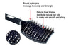 PERFEHAIR Natural Boar Bristle Hair Brush - Curved Vented Detangling Blow Dry Brush for Women Long, Thick, Thin, Curly Hair